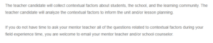 Impact on Student Learning - Contextual Factors