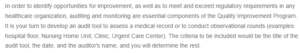 Nursing Home Unit Audit Tool