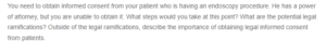Obtaining Legal Informed Consent from Patients