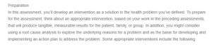 Patient Family or Population Health Problem Solution