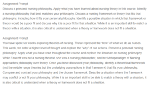 Personal Theoretical Framework