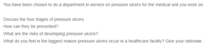 Pressure Ulcers