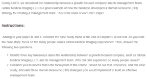 Relationship Between a Growth-Focused Company and its Management Team