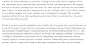 Response - Supply of Healthcare Workers Crisis in The United States