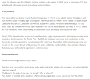 Southwest Airlines Case Study