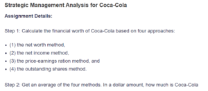 Strategic Management Analysis for Coca-Cola