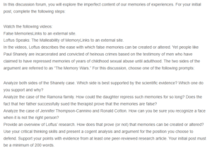 The Jennifer Thompson and Ronald Cotton Case