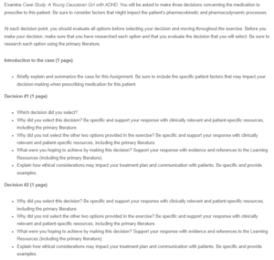 Assessing and Treating a Patient with Attention Deficit Hyperactivity Disorder