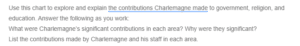 Charlemagnes Significance Chart