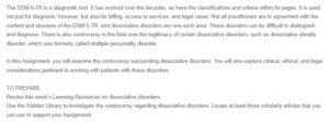 Dissociative Disorders Controversy