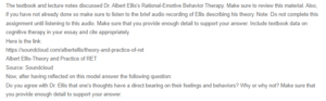 Dr Albert Ellis Rational - Emotive Behavior Therapy