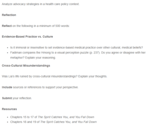 Evidence-Based Practice vs Culture
