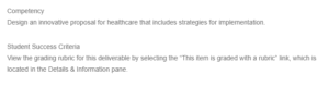 Innovative Healthcare Proposal