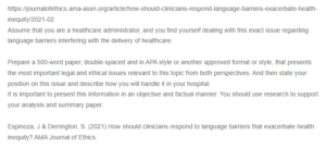 Language Barriers in Healthcare