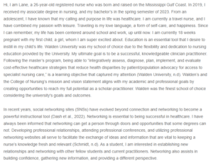 Peer Response - Travel Nurse