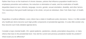 Presidential Agendas - Opioid Epidemic