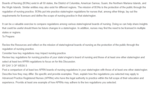 Professional Nursing and State-Level Regulationss