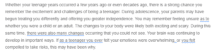 Social Media Brain Maturation and Behavior