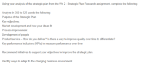 Strategic Plan Assessment - Samsung