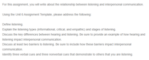 The Interplay Between Listening and Interpersonal Communication