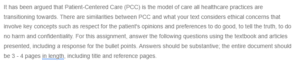 The Patient-Centered Care Model in the Healthcare Industry