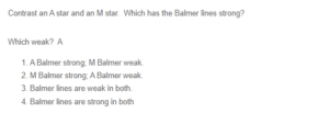 Balmer Lines