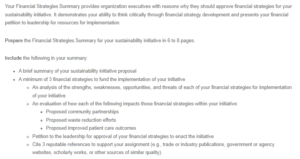 Financial Strategies Summary for the Device Reprocessing Initiative