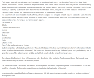 Functional Health Pattern