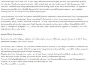 Impact of Medicaid Expansion on Health Outcomes in the United States