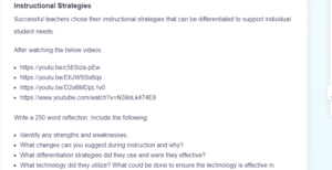 Instructional Strategies