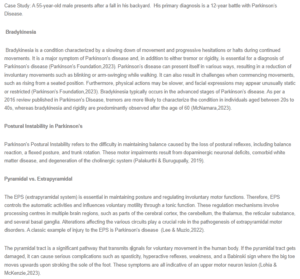 Male Patient with Parkinson’s Disease