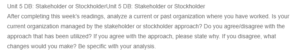 Navigating Corporate Governance- Stakeholder vs. Stockholder Approach