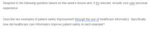 Safer Care- 2 Ways Health Informatics Improves Patient Safety