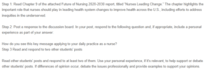 The Future of Nursing 2020-2030