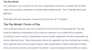 The Pay Model