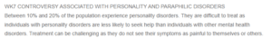 Understanding and Addressing the Challenges of Treating Personality Disorders