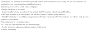 Cryptography - Encryption