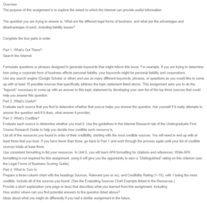 Legal Forms of Business