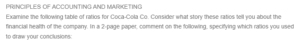 Principles of Accounting and Marketing