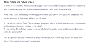 Three Pillars and Future Impact