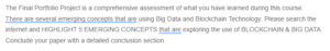 Big Data and Blockchain Final Project Portfolio