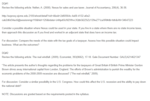 Economic Nexus and FDI