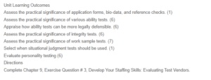 Evaluating Test Vendors