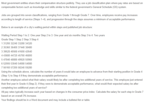 Job Classification Plan