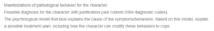 Psychological Analysis of Pathological Behavior- Diagnosis Treatment and Coping Strategies