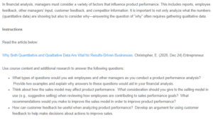 Quantitative and Qualitative Data