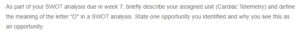 SWOT Analysis of Cardiac Telemetry Unit- Identifying Opportunities and Strengths