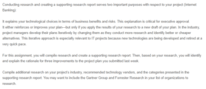 Supporting Research Report