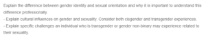 Understanding Gender Identity Sexual Orientation and Cultural Influences- Advocating for Gender Variant Clients in Professional Practice