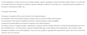 Airspace Capacity Challenges